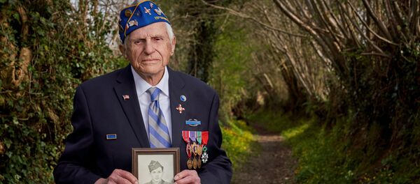 Steven Melnikoff, vétéran américain centenaire  - Sputnik Afrique