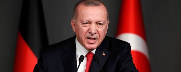 Recep Tayyip Erdogan, presidente turco Recep Tayyip Erdogan, presidente turco - Sputnik Afrique