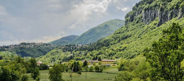 Vista da Scarenna, frazione del comune di Asso - Sputnik Afrique