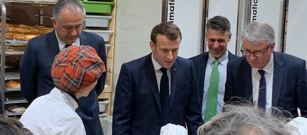 Emmanuel Macron au Salon International de l’Agriculture 2020 - Sputnik Afrique