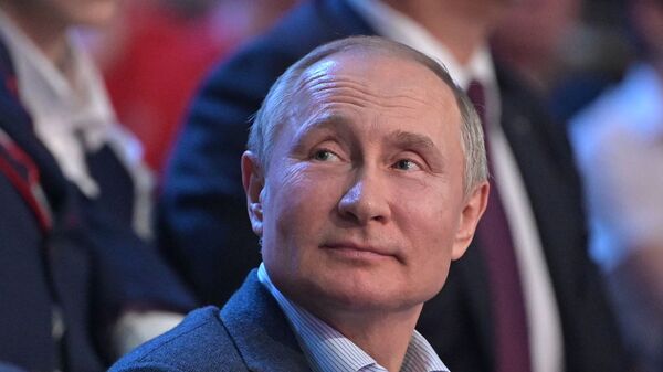 Vladimir Poutine, le 22 février 2020 - Sputnik Afrique