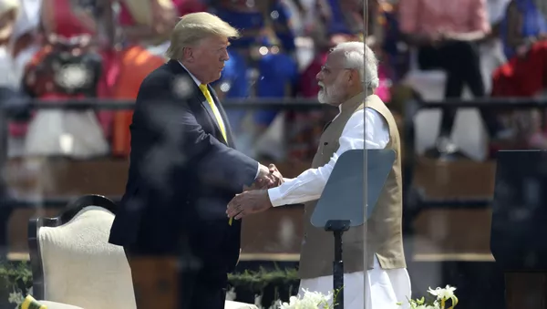 Donald Trump et Narendra Modi - Sputnik Afrique