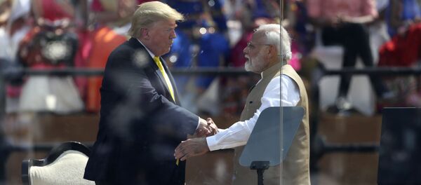 Donald Trump et Narendra Modi - Sputnik Afrique