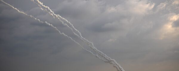 Tir de roquettes depuis la bande de Gaza, archives - Sputnik Afrique