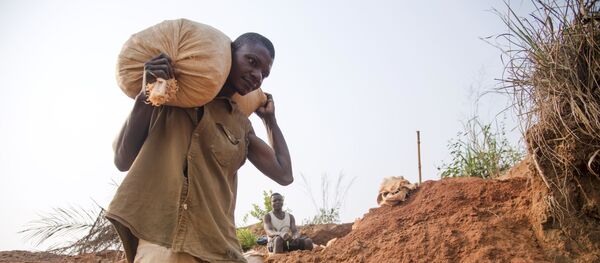 Mineur de diamant en République démocratique du Congo - Sputnik Afrique