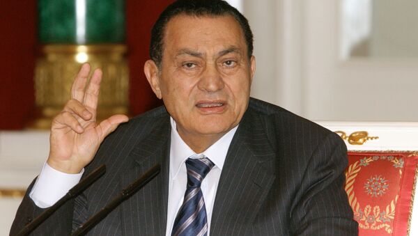 Le parcours de l’ancien Président égyptien Hosni Moubarak en photos
 - Sputnik Afrique