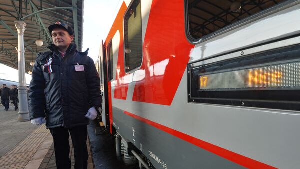 Train Moscou - Nice - Sputnik Afrique
