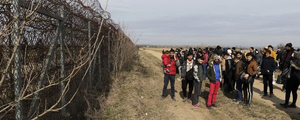 La frontière entre la Turquie et la Grèce à Edirne - Sputnik Afrique