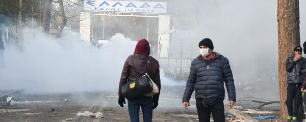 Des affrontements à la frontière turco-grecque - Sputnik Afrique