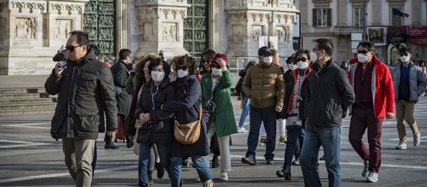Pandémie de coronavirus en Italie (archive photo) Pandémie de coronavirus en Italie (archive photo) - Sputnik Afrique