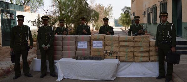 Saisie de 1174 kilogrammes de résine de cannabis à Nâama, Algérie - Sputnik Afrique
