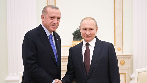 Rencontre Poutine-Erdogan - Sputnik Afrique