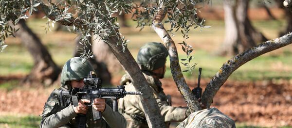 Des soldats turcs en Syrie (archive photo) - Sputnik Afrique