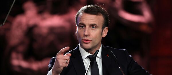 Presidente da França, Emmanuel Macron - Sputnik Afrique