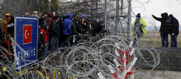 Situation à la frontière gréco-turque Situation à la frontière gréco-turque - Sputnik Afrique