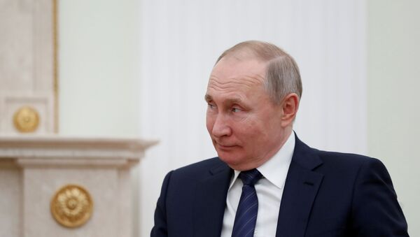Vladimir Poutine au Kremlin, le 27 février 2020 - Sputnik Afrique