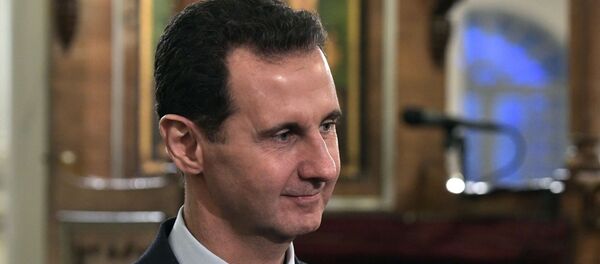 Bachar el-Assad à Damas - Sputnik Afrique