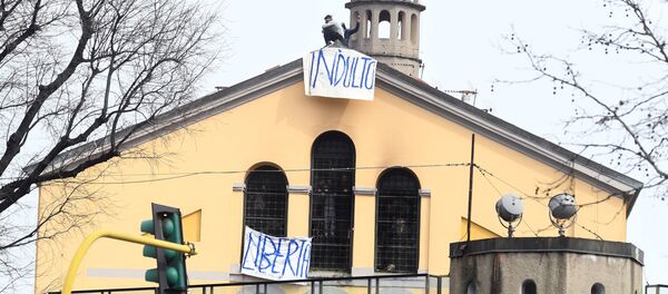 Milano, rivolta in carcere San Vittore  - Sputnik Afrique