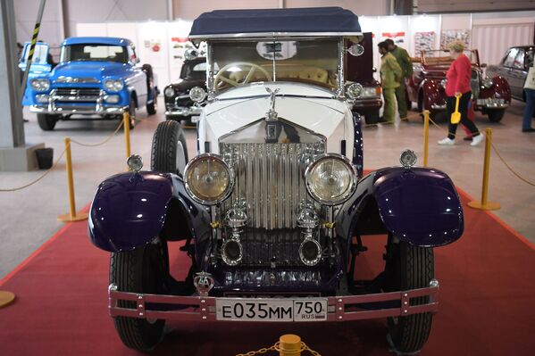 Exposition d’automobiles anciennes Oldtimer-Gallery à Moscou
 - Sputnik Afrique