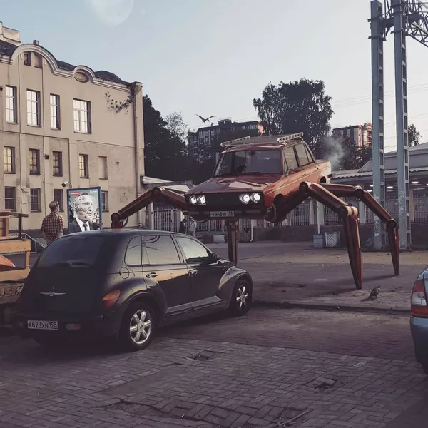 Une promenade d’un dinosaure et un policier à dos d’un ours: Saint-Pétersbourg dans l’imagination d’un artiste russe
Une promenade d’un dinosaure et un policier à dos d’un ours: Saint-Pétersbourg dans l’imagination d’un artiste russe
- Sputnik Afrique