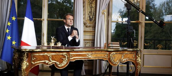 Emmanuel Macron  - Sputnik Afrique