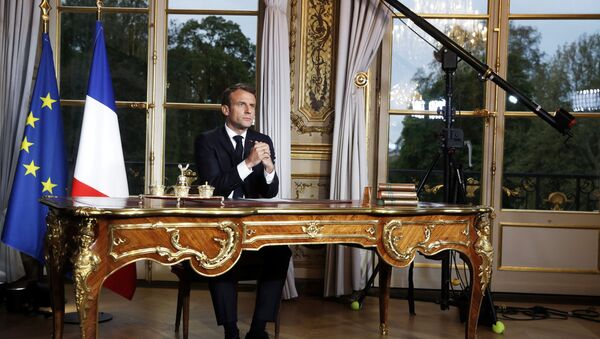 Emmanuel Macron (photo d’archive) - Sputnik Afrique