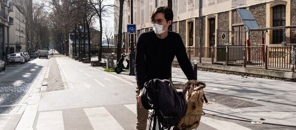 Confinement à Paris - Sputnik Afrique