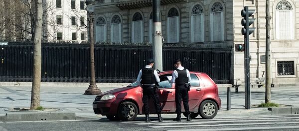 La ville de Paris lors de la troisième journée de confinement, 19 mars 2020  - Sputnik Afrique