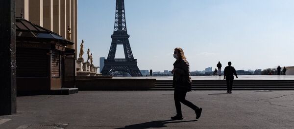 La ville de Paris lors de la troisième journée de confinement, 19 mars 2020  - Sputnik Afrique