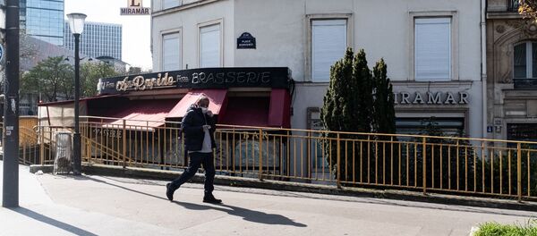 La ville de Paris lors de la troisième journée de confinement, 19 mars 2020  - Sputnik Afrique