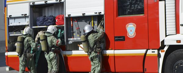 Sapeurs-pompiers russes - Sputnik Afrique