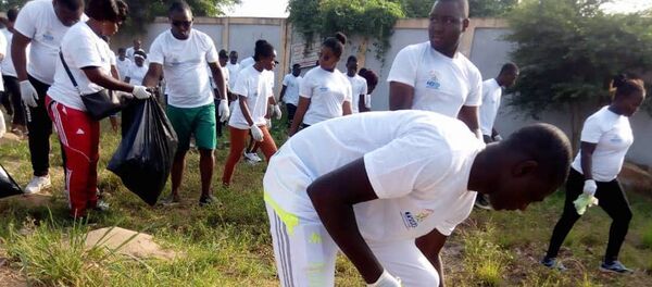 Des écojoggeurs en action au Togo. - Sputnik Afrique