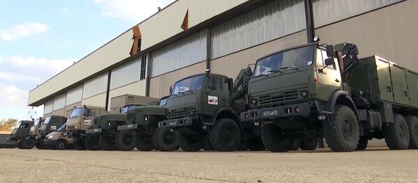 Un convoi militaire russe d’aide médicale en route vers la Lombardie  - Sputnik Afrique