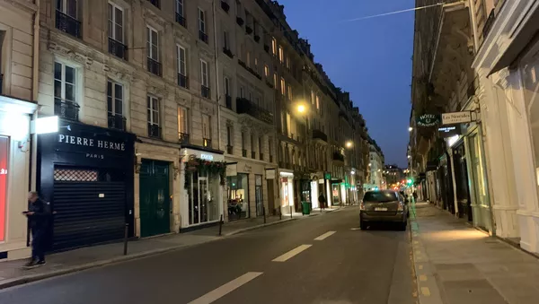 Paris au soir du 25 mars, 9e jour de confinement - Sputnik Afrique
