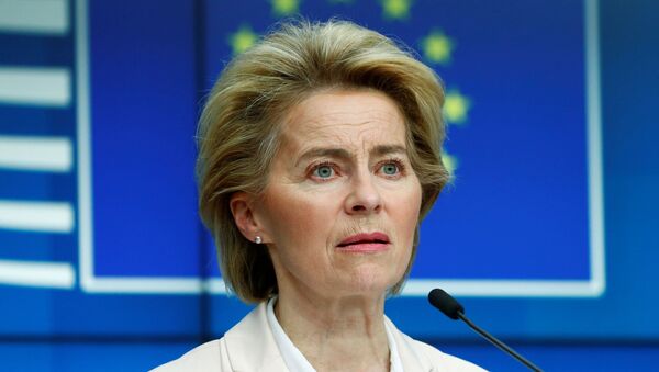 La présidente de la Commission européenne Ursula von der Leyen. - Sputnik Afrique