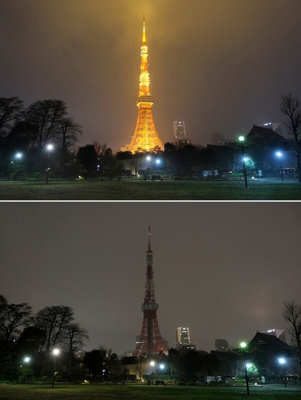 La tour de Tokyo éteint ses lumières. - Sputnik Afrique
