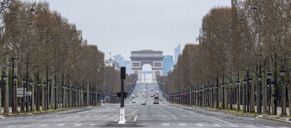 Ситуация в Париже в связи с коронавирусом - Sputnik Afrique