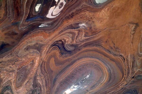 Le relief de l’Algérie photographié du bord de l’ISS. - Sputnik Afrique