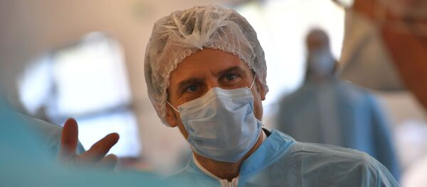 Emmanuel Macron, le 31 mars 2020 - Sputnik Afrique