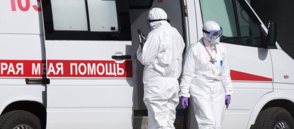 L’hôpital de Kommunarka où sont prises en charge des personnes contaminées par le coronavirus - Sputnik Afrique