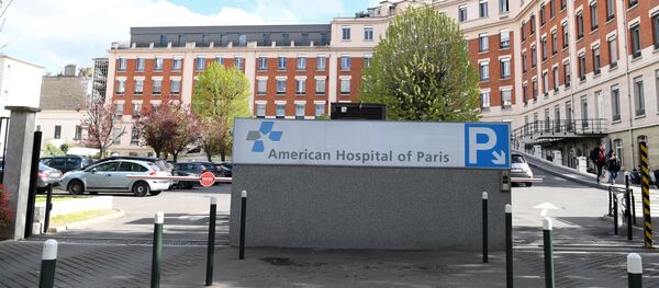 L'entrée de l'Hôpital américain de Paris à Neuilly. - Sputnik Afrique