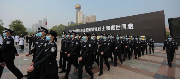 La Chine a rendu hommage à ses victimes du coronavirus, 4 avril 2020 - Sputnik Afrique