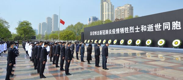 l'hommage des Chinois à leurs morts - Sputnik Afrique