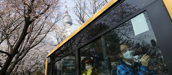 Séoul pendant l’épidémie de Covid-19 - Sputnik Afrique