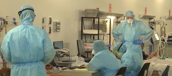 Médecins russes à Bergame Médecins russes à Bergame - Sputnik Afrique