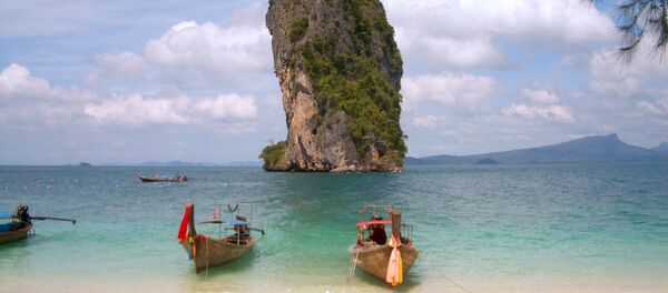 Une plage thaïlandaise Une plage thaïlandaise - Sputnik Afrique