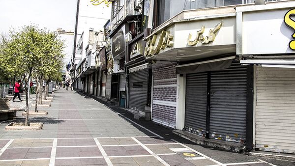 کرونا و تعطیلی مغازه ها در تهران - Sputnik Afrique