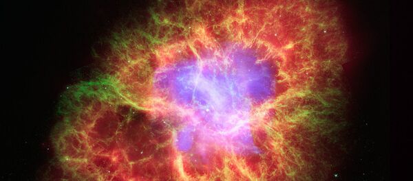 La Nébuleuse du Crabe, nuage de gaz issu d’une explosion supernova - Sputnik Afrique