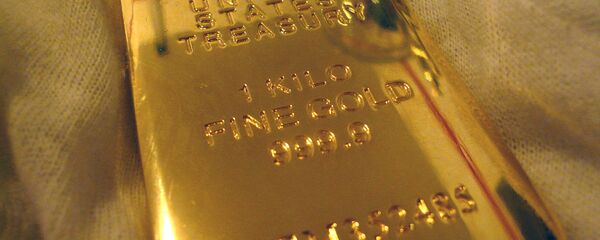 Un lingot d’or (archive photo) - Sputnik Afrique