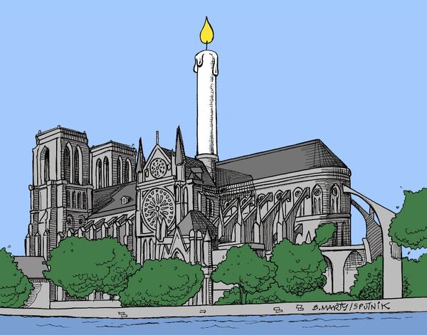 Notre-Dame: un an après l’incendie, «la cathédrale blessée est proche de tous les blessés de la pandémie» Notre-Dame: un an après l’incendie, «la cathédrale blessée est proche de tous les blessés de la pandémie» - Sputnik Afrique